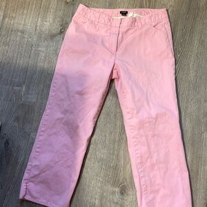 JCrew pink capris